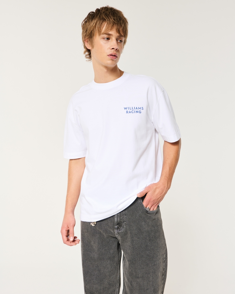 Boxy Heavyweight Williams Racing Graphic Tee
