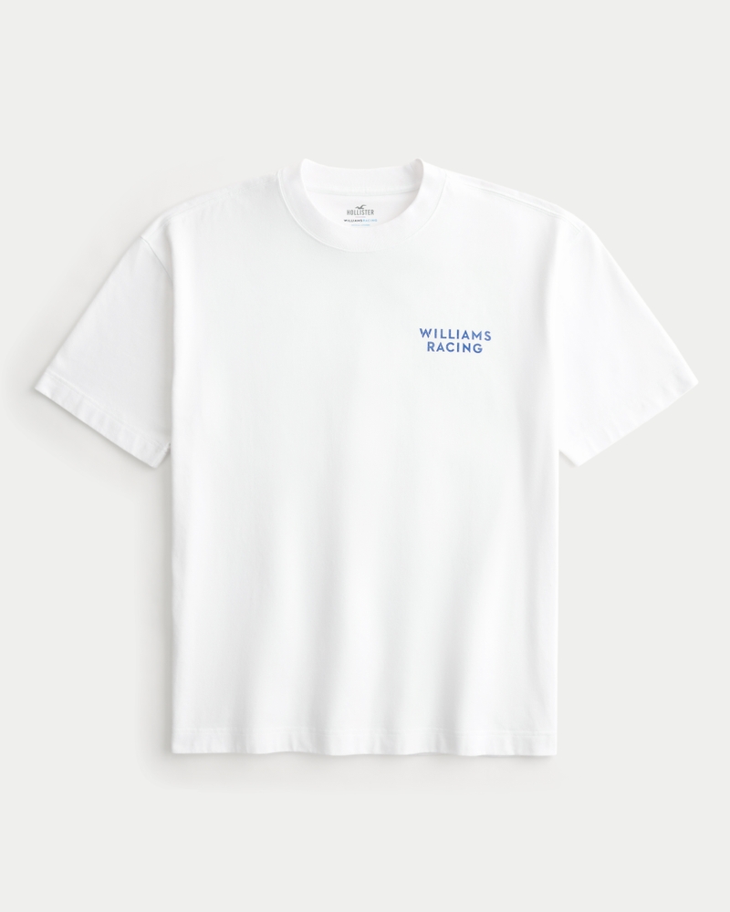 Boxy Heavyweight Williams Racing Graphic Tee