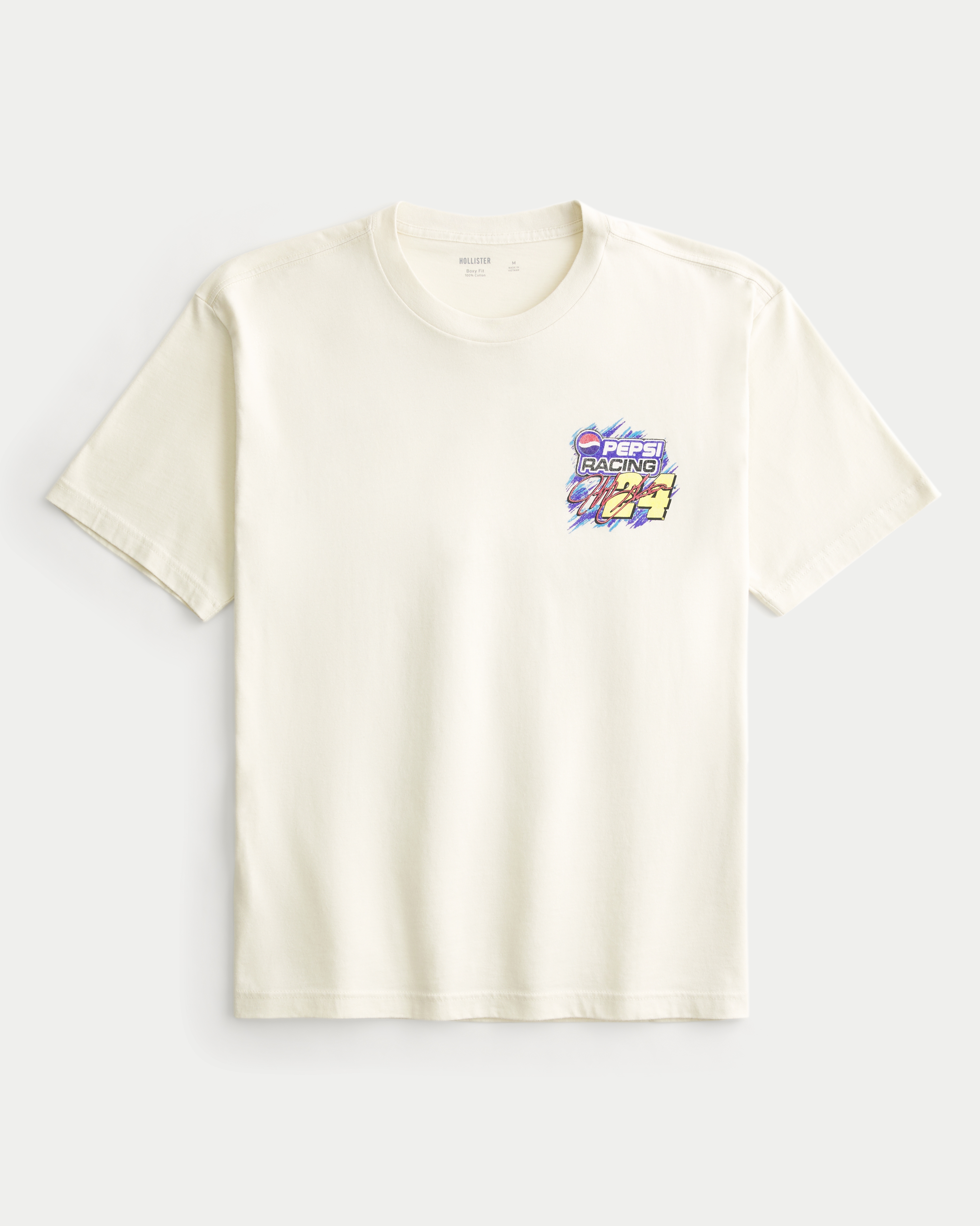 メンズ ボクシーJeff Gordon Pepsi RacingグラフィックTシャツ