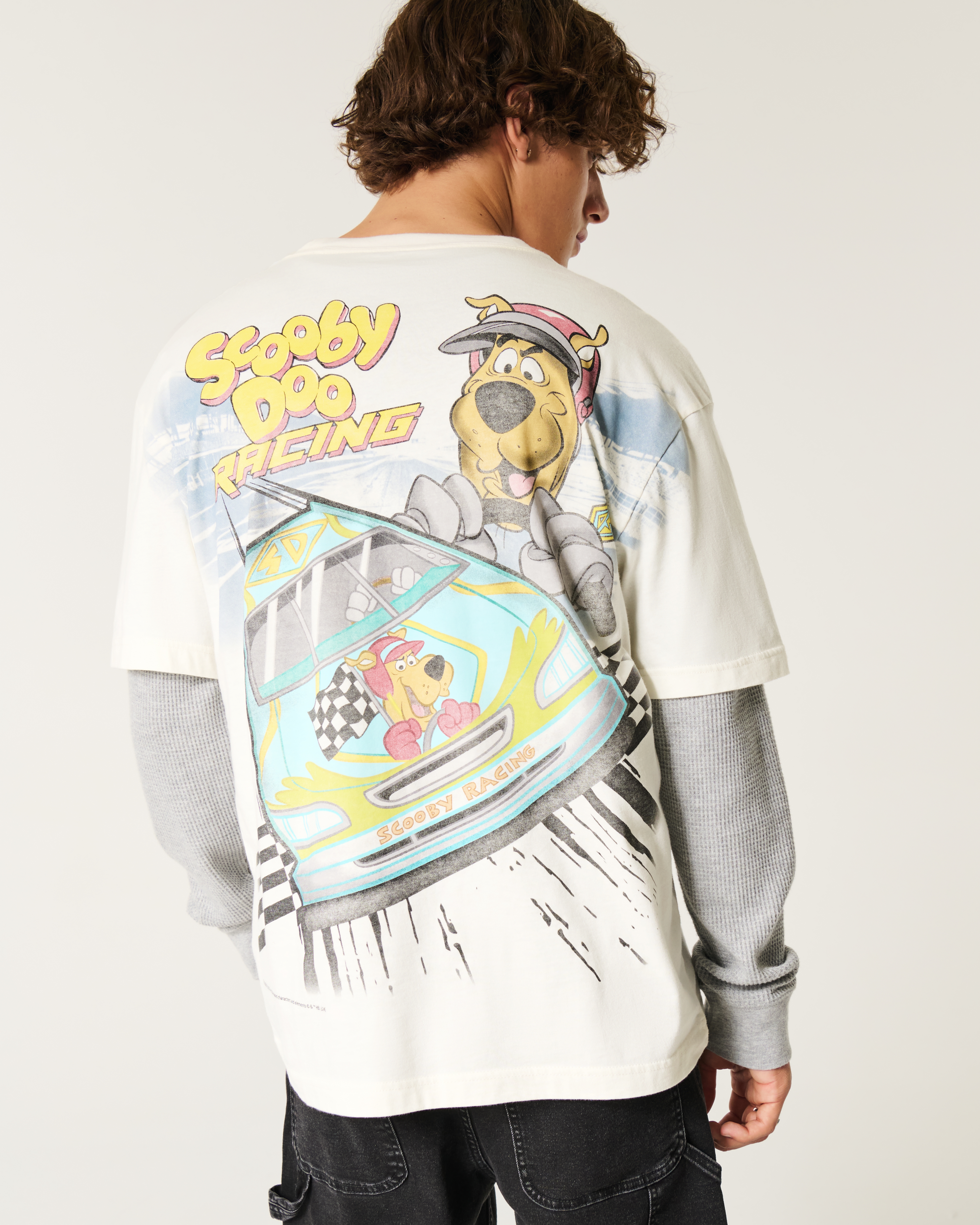 Hol Boxy Scooby Doo Racing Graphic Tee | Connecticut Post Mall