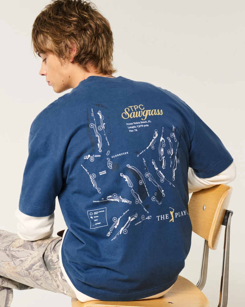 Boxy The Players Golf Graphic Tee
