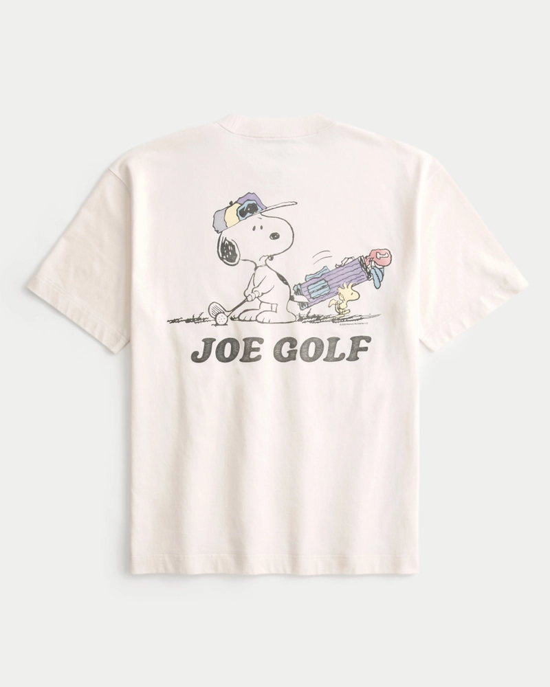 Boxy Heavyweight Snoopy Golf Graphic Tee