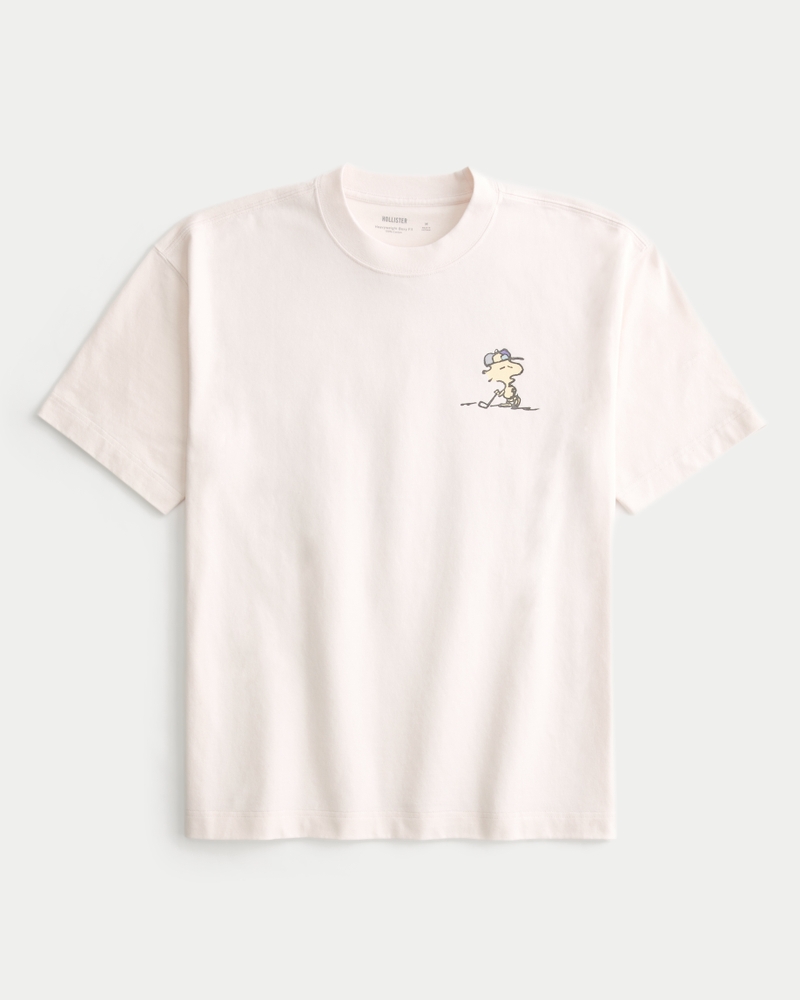 Boxy Heavyweight Snoopy Golf Graphic Tee