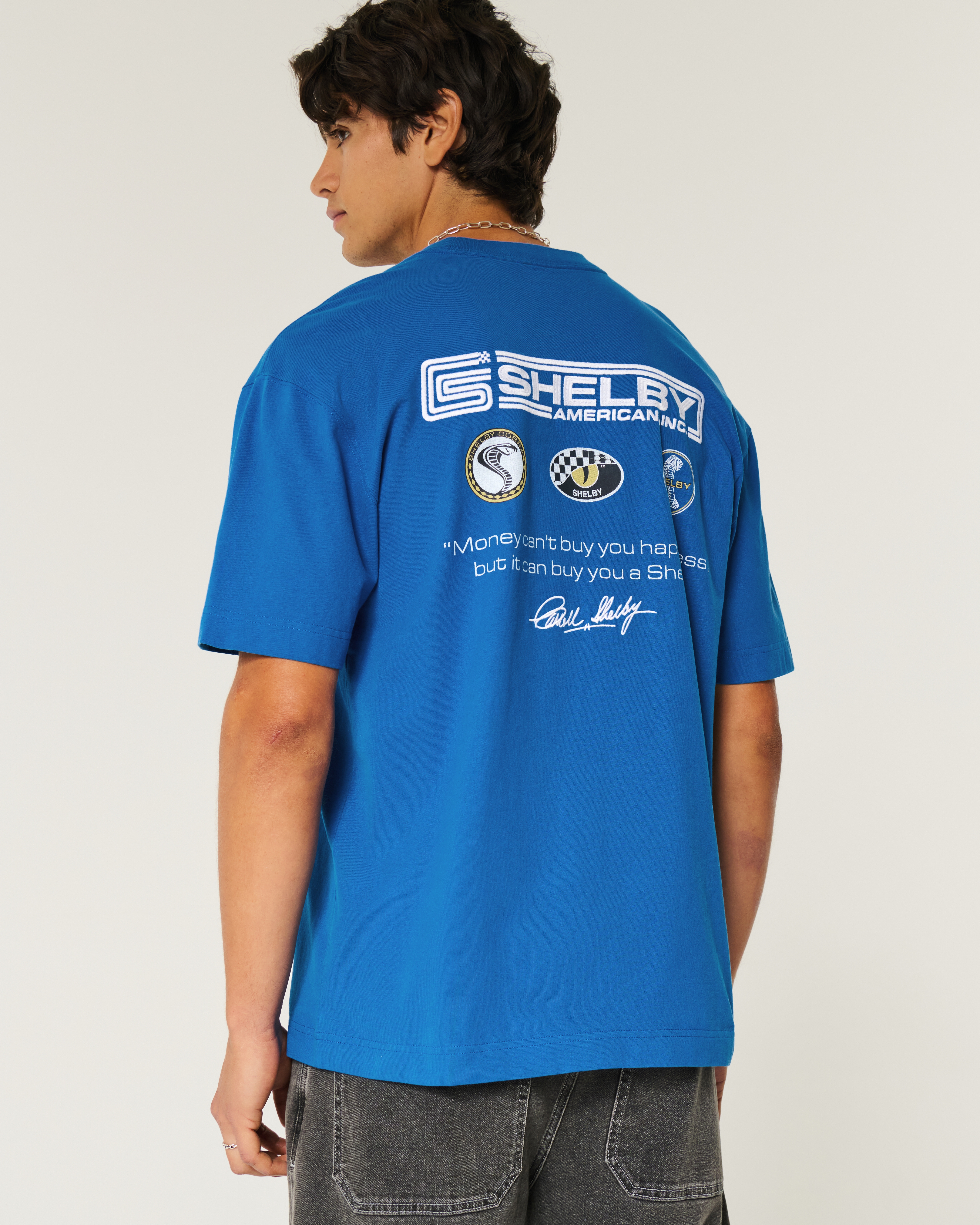 Hollister★半袖 クルーネック Shelby Cobra トップス Tシャツ Men's Boxy Heavyweight Shelby Cobra Graphic Tee | Men's Sale