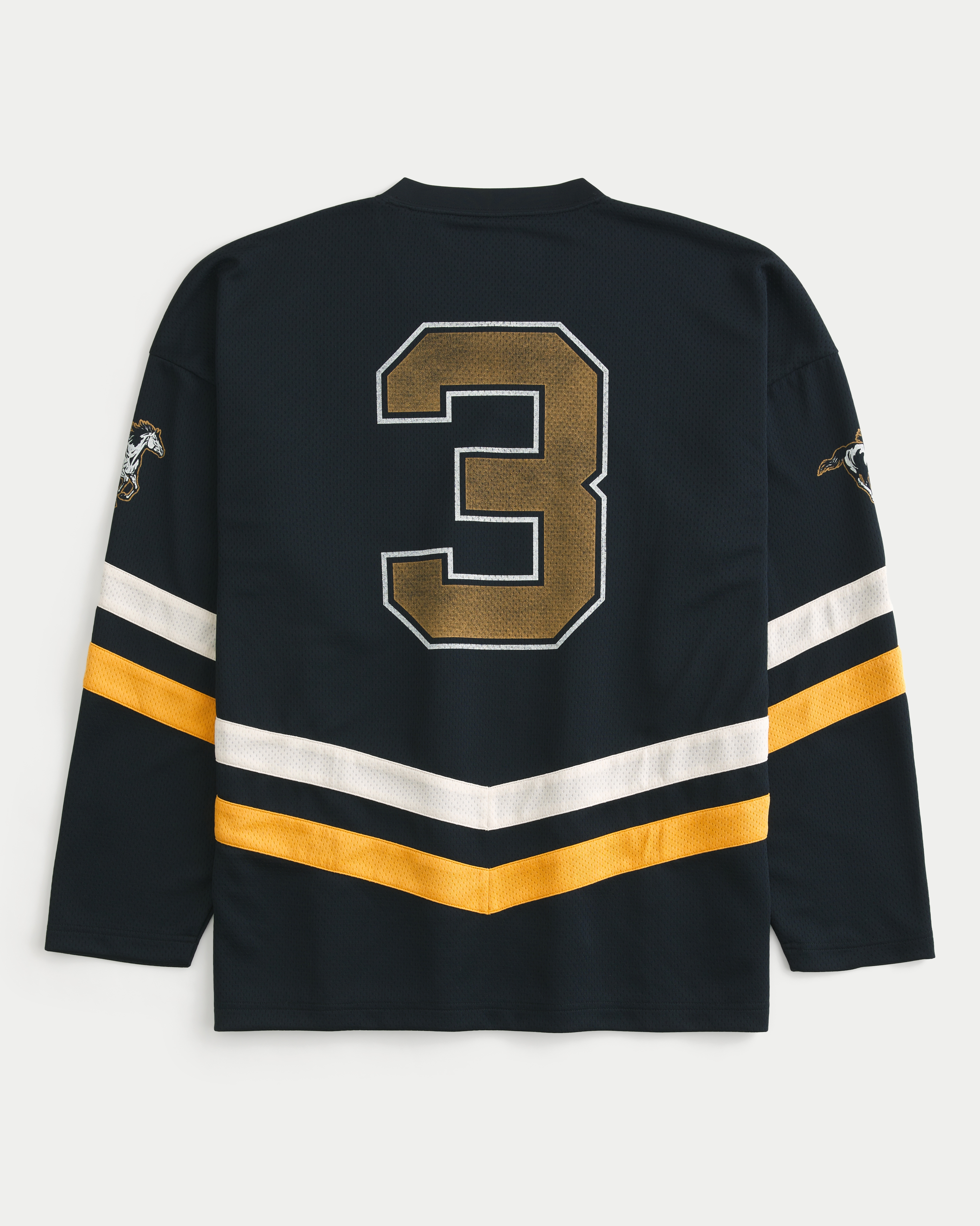 Baggy Westside Mustangs Graphic Hockey Jersey