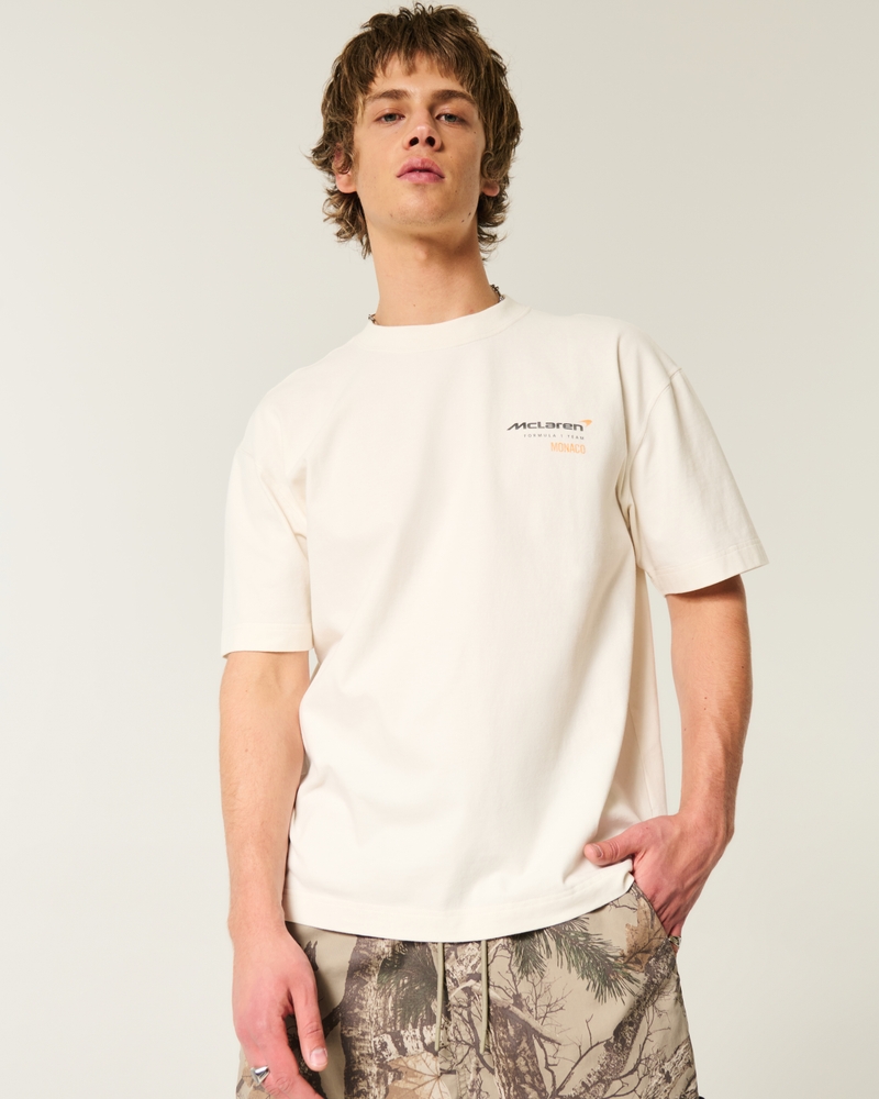 Boxy Heavyweight McLaren Monaco Graphic Tee