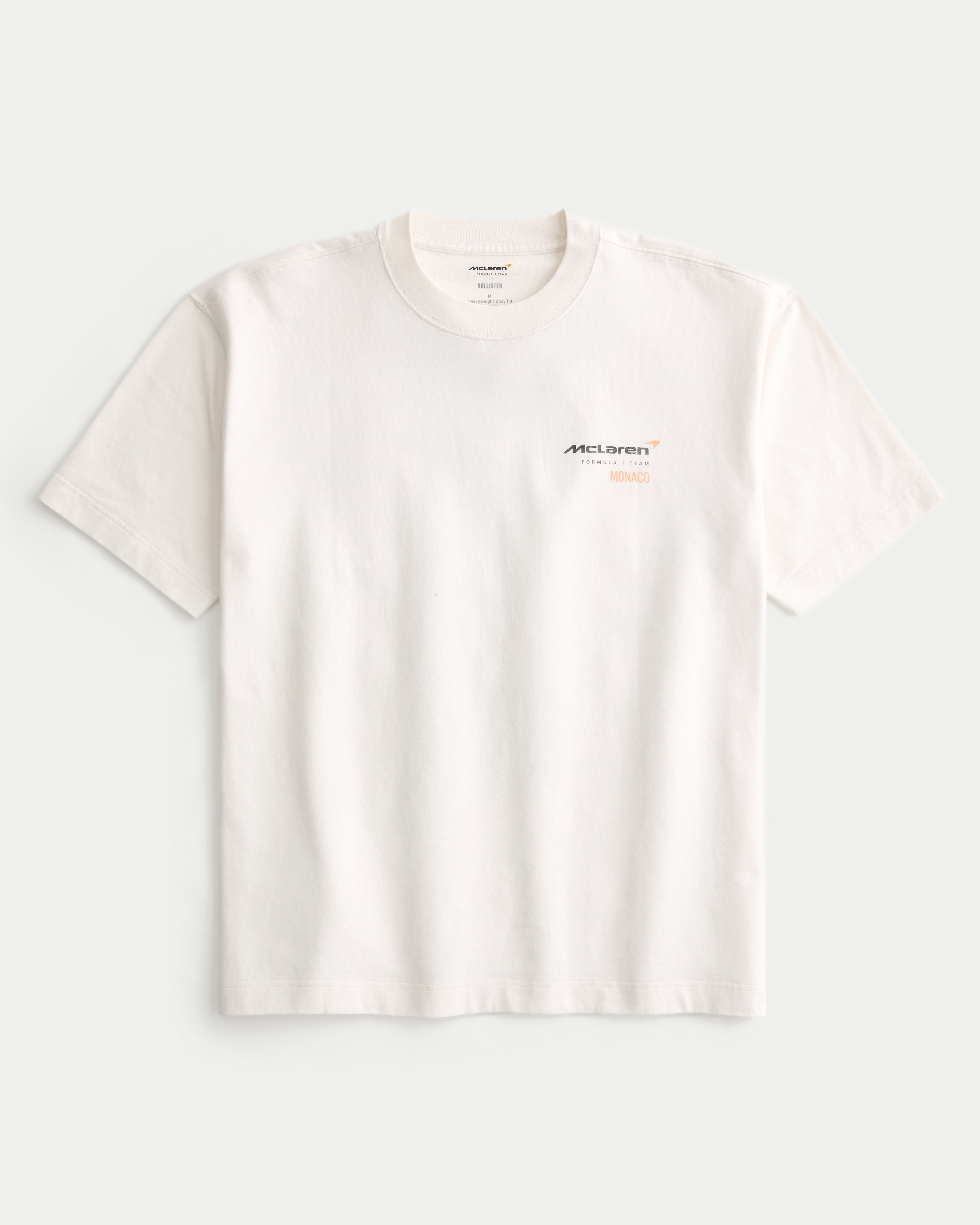 Hollister★半袖 クルーネック McLaren Monaco Racing Tシャツ Hollister Co. MCLAREN - T-shirt z nadrukiem/mleczny - Zalando.pl