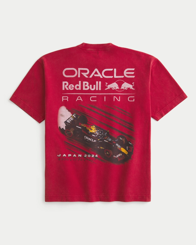 Boxy Heavyweight Oracle Red Bull Racing Graphic Tee