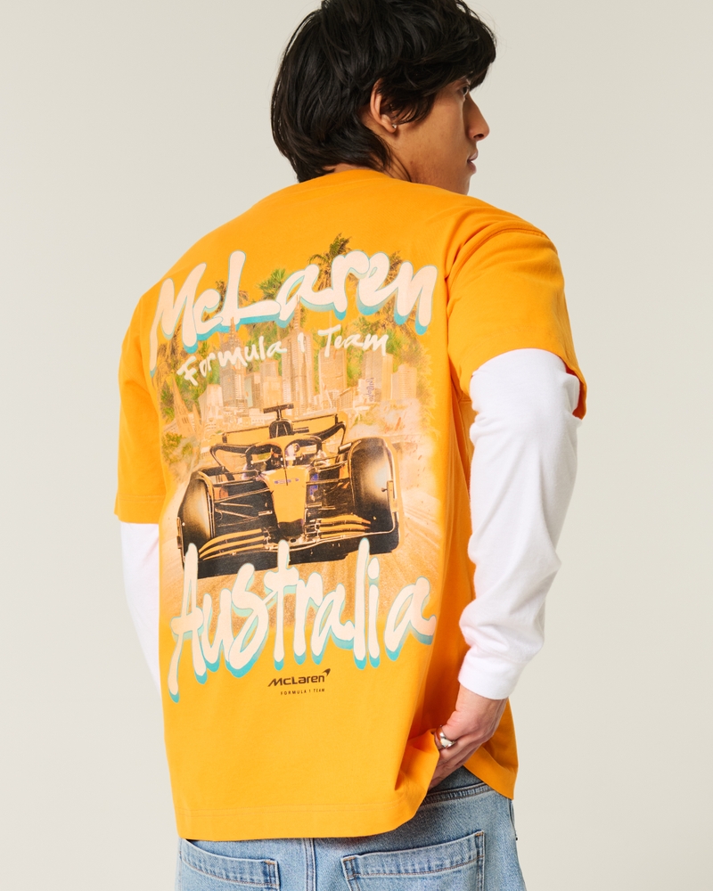 Boxy Heavyweight McLaren Graphic Tee