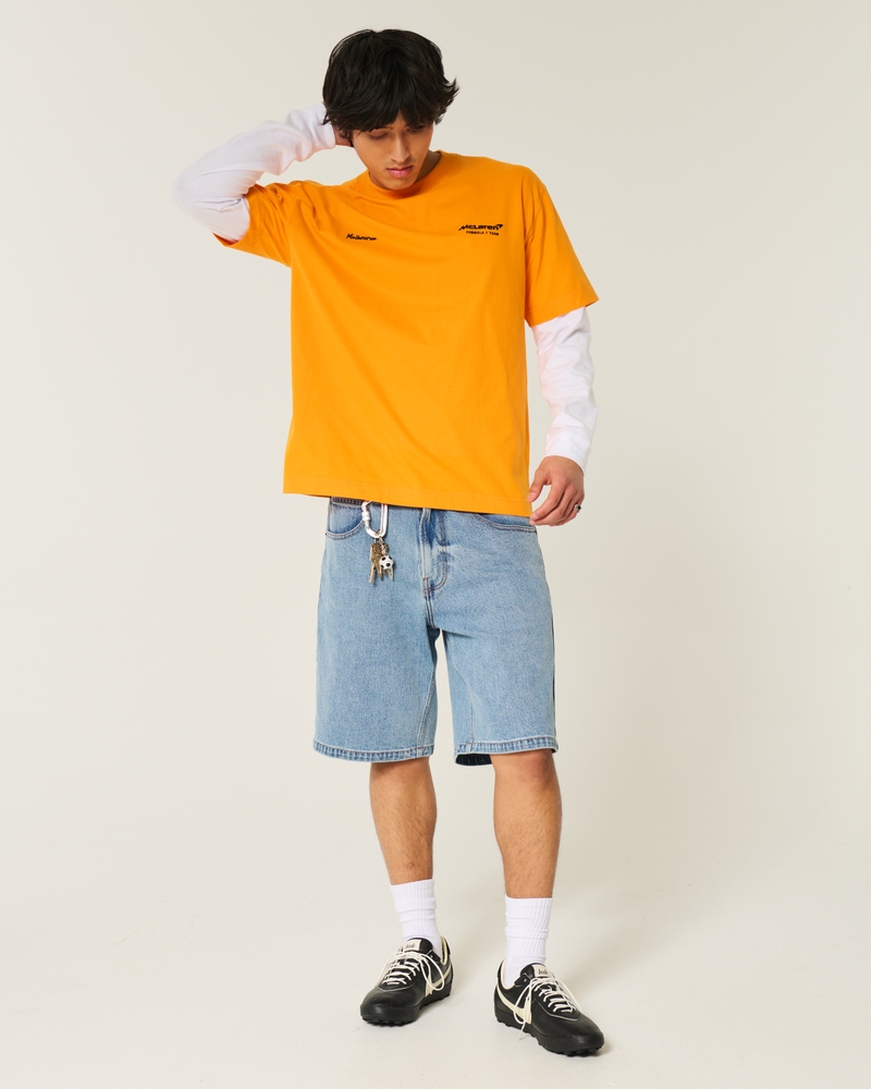 Boxy Heavyweight McLaren Graphic Tee