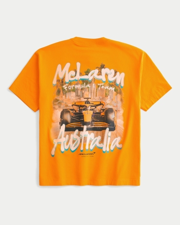 Hollister 半袖 クルーネック Boxy McLaren Graphic Tee Tシャツ KIC_323-5225-00557-700_prod1?