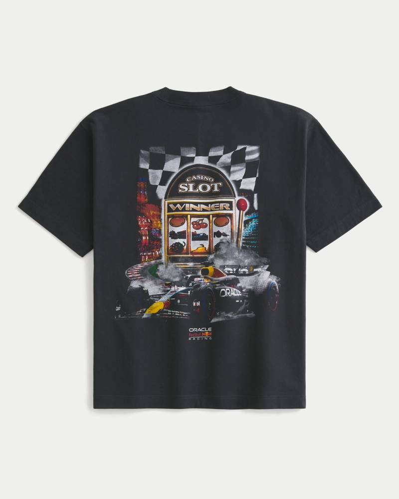 Boxy Heavyweight Oracle Red Bull Racing Graphic Tee