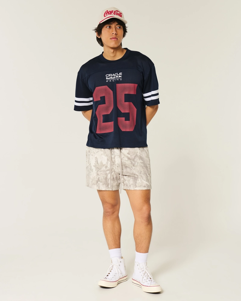 Boxy Crop Oracle Red Bull Racing Graphic Jersey