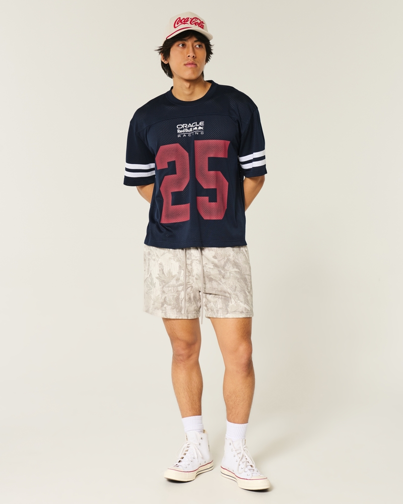 Boxy Crop Oracle Red Bull Racing Graphic Jersey