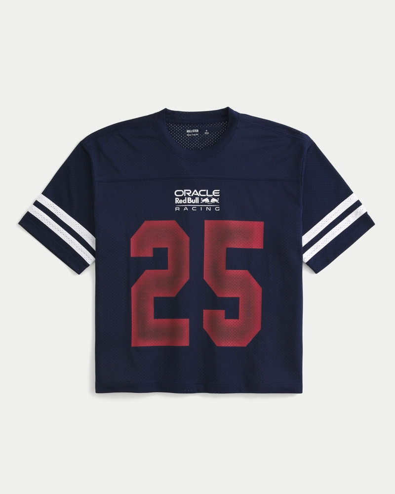 Boxy Crop Oracle Red Bull Racing Graphic Jersey