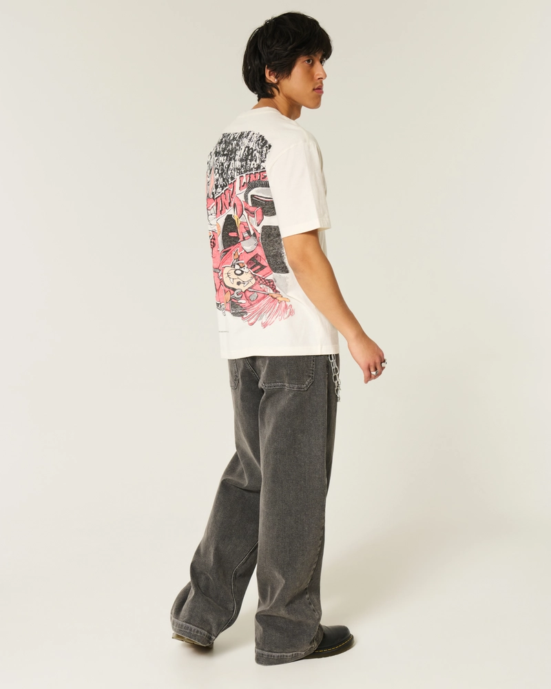 Boxy Looney Tunes Racing Graphic Tee