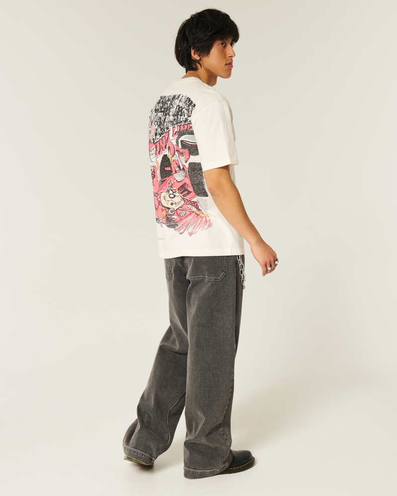 Boxy Looney Tunes Racing Graphic Tee