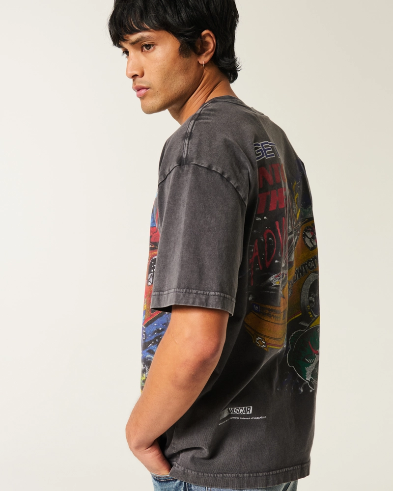 Boxy NASCAR Bass Pro Shops Graphic Tee