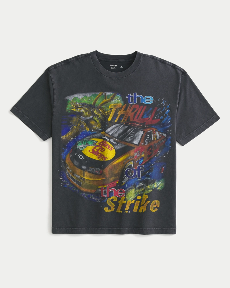 Boxy NASCAR Bass Pro Shops Graphic Tee