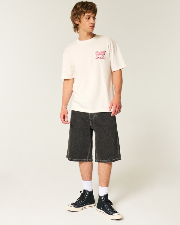 Boxy NASCAR Coca-Cola 600 Graphic Tee, Cream view 2