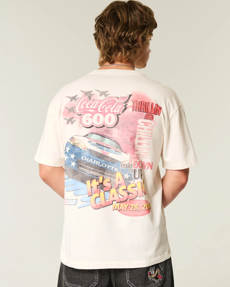 Boxy NASCAR Coca-Cola 600 Graphic Tee