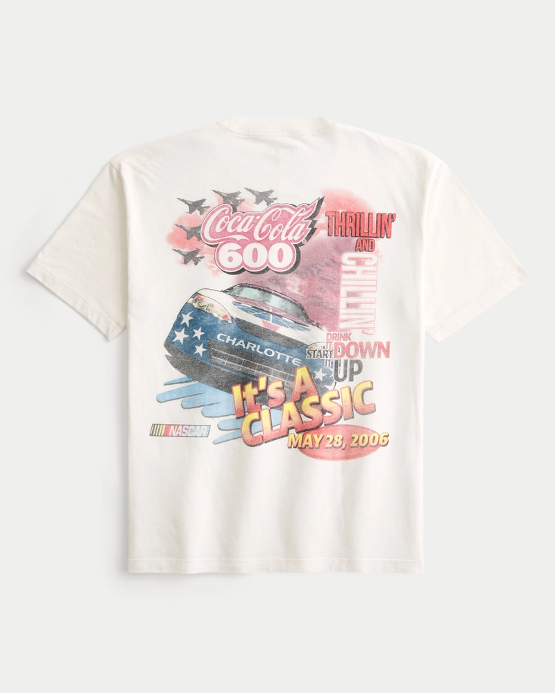 Boxy NASCAR Coca-Cola 600 Graphic Tee