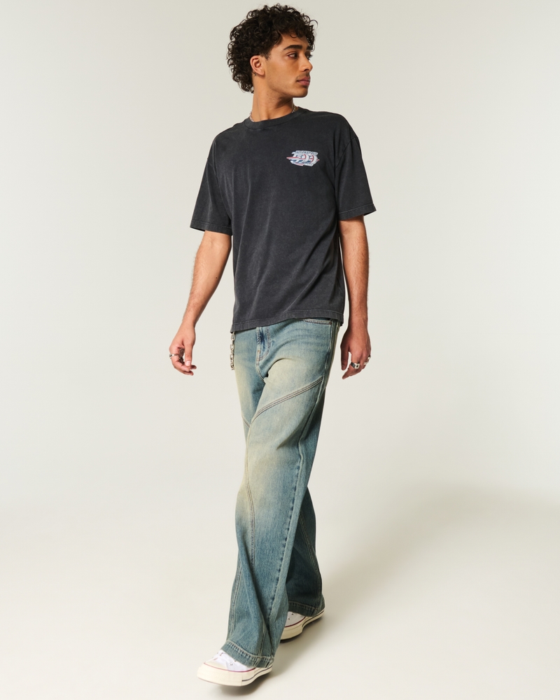 Boxy Indianapolis 500 Graphic Tee