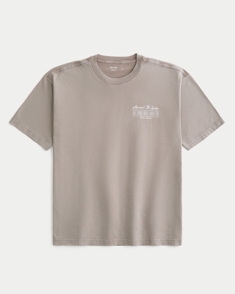 Boxy Marooned Tiki Lounge Graphic Tee