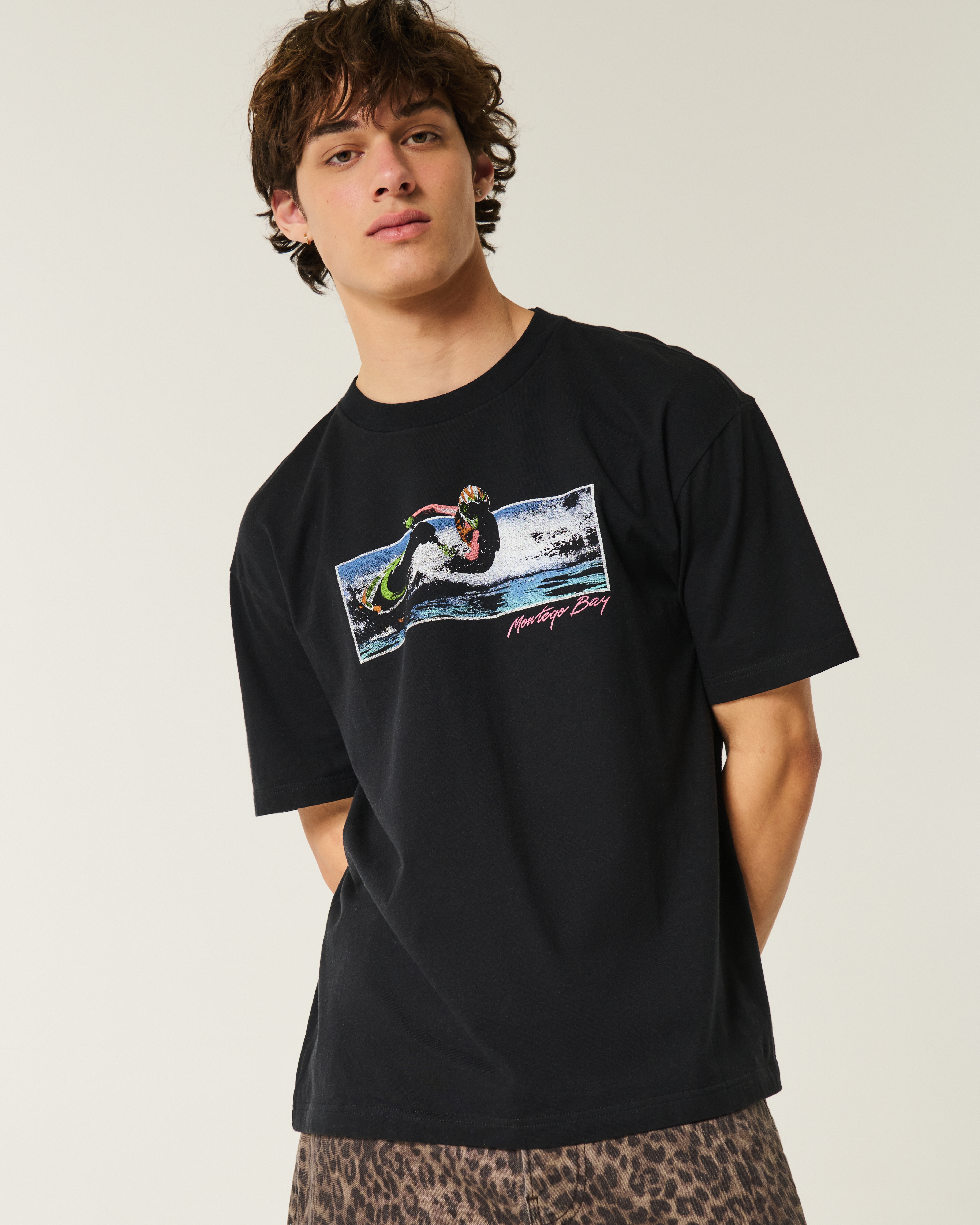 Boxy Montego Bay Graphic Tee