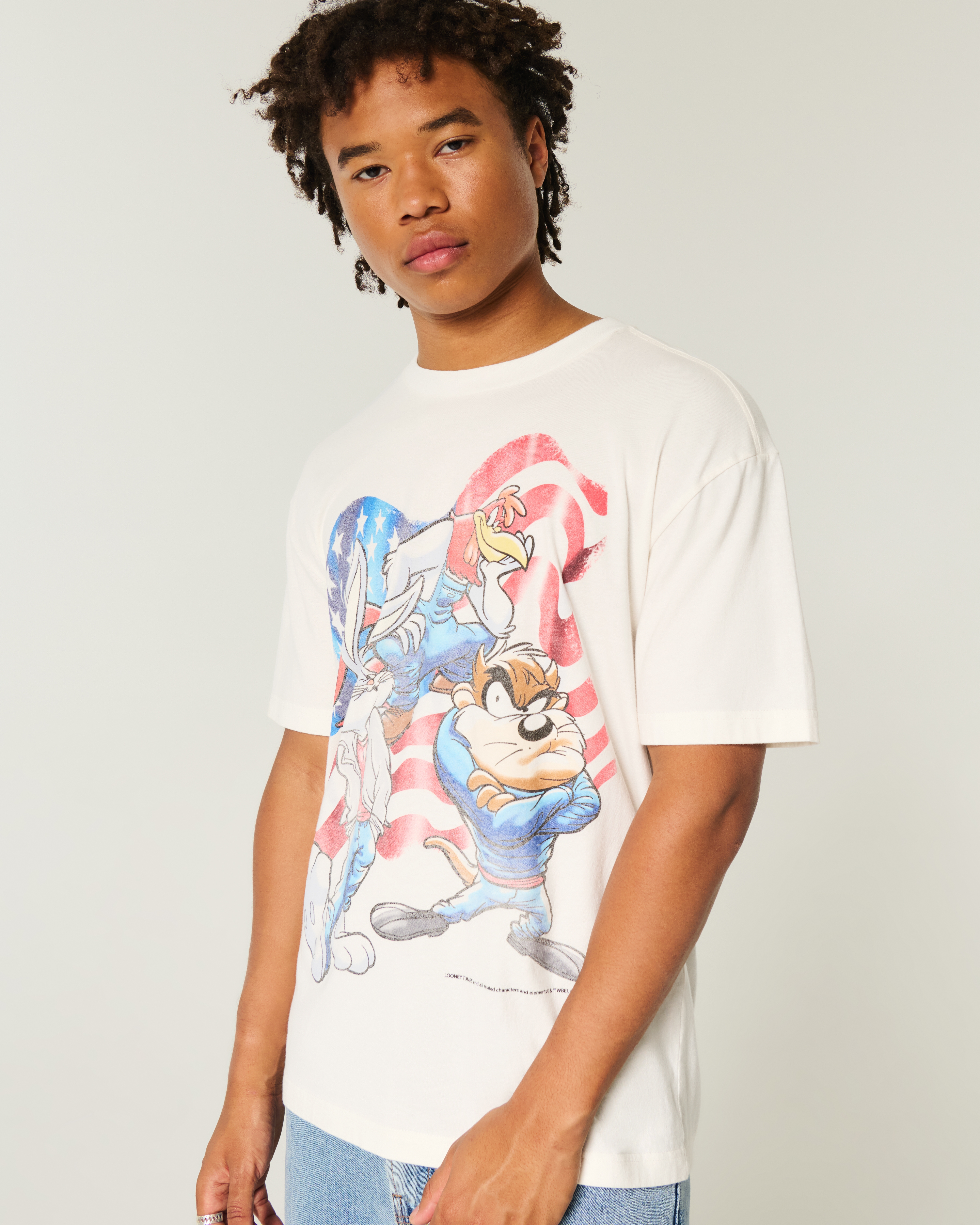 Boxy Looney Tunes Graphic Tee
