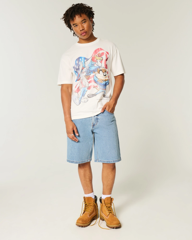 Boxy Looney Tunes Graphic Tee