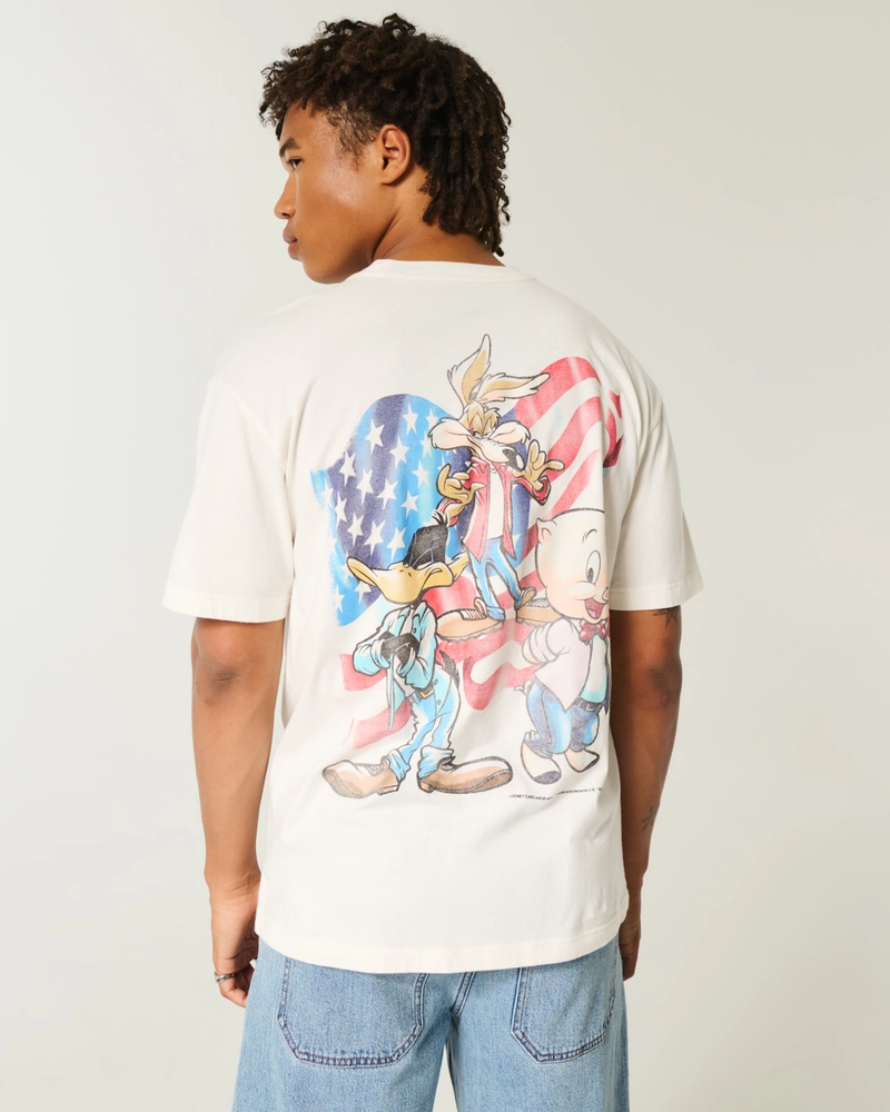 Boxy Looney Tunes Graphic Tee