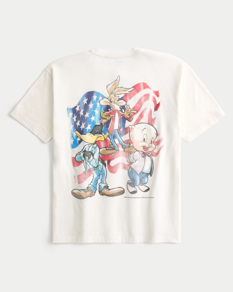 Boxy Looney Tunes Graphic Tee