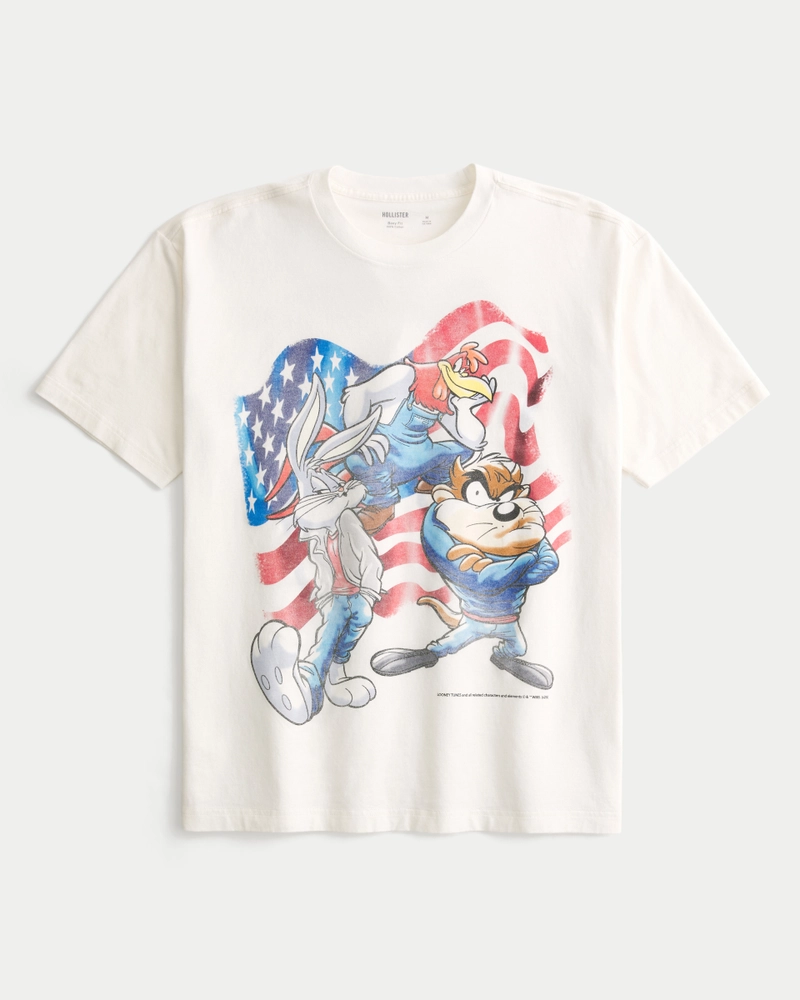 Boxy Looney Tunes Graphic Tee