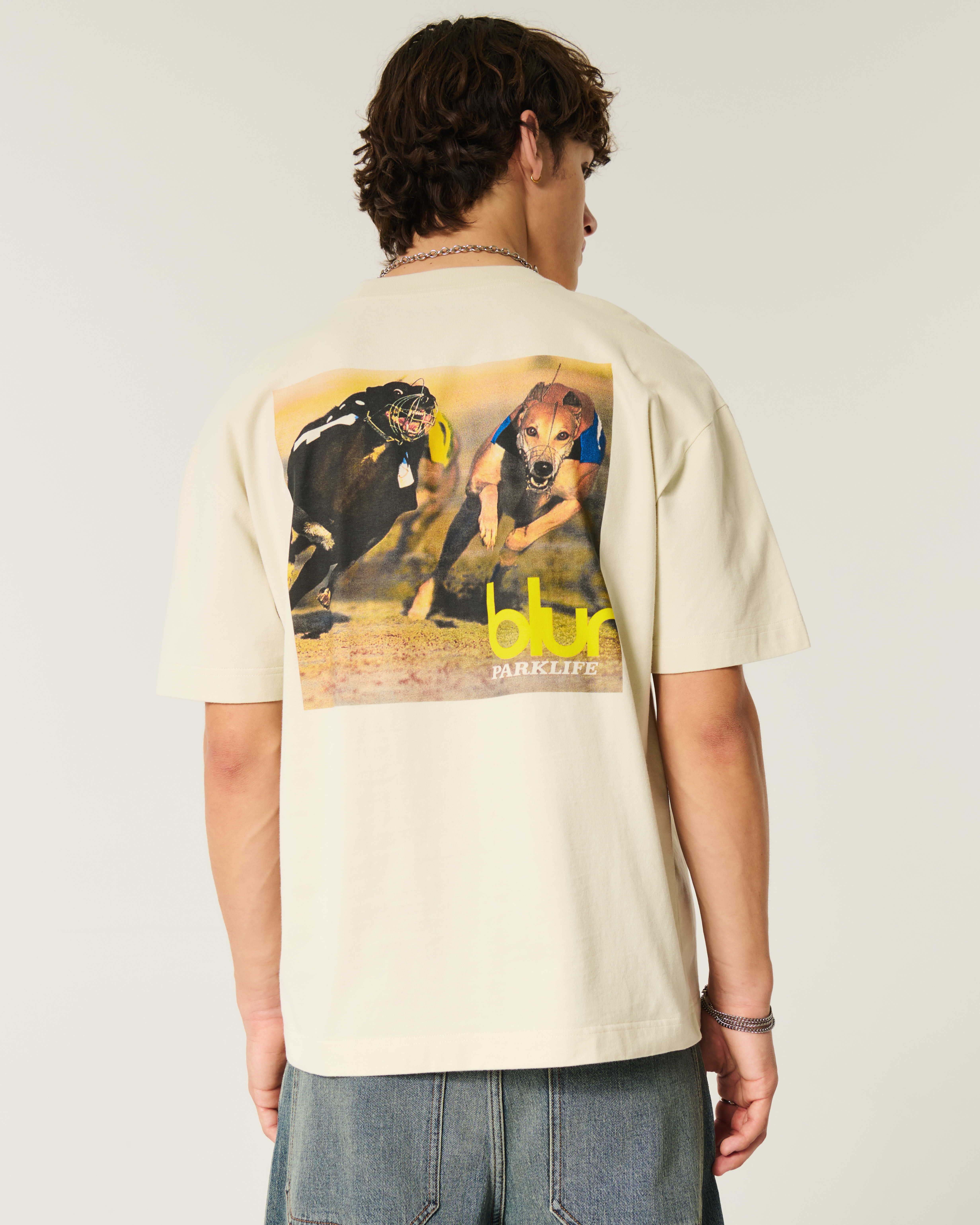 Boxy Heavyweight Blur Graphic Tee