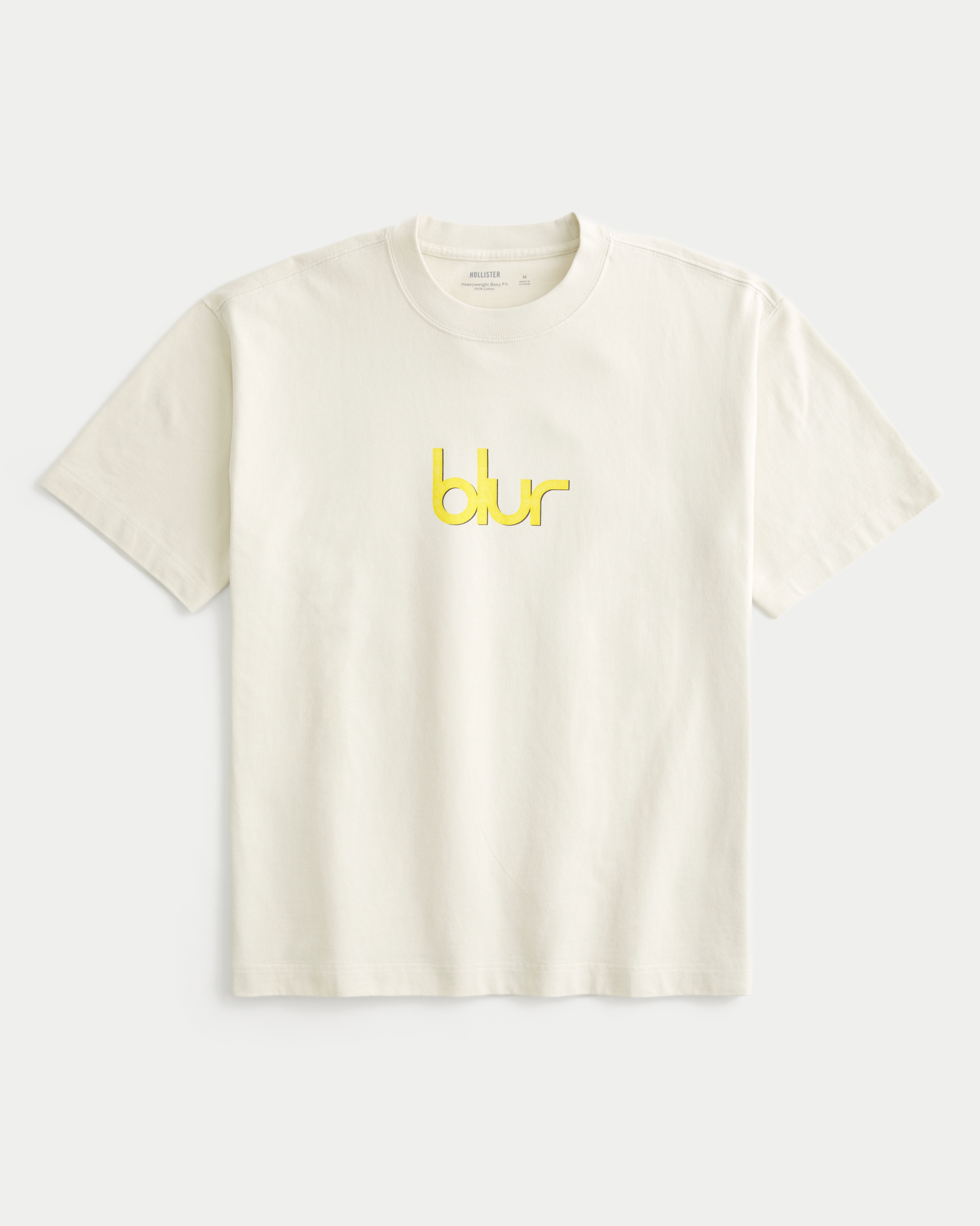 Boxy Heavyweight Blur Graphic Tee