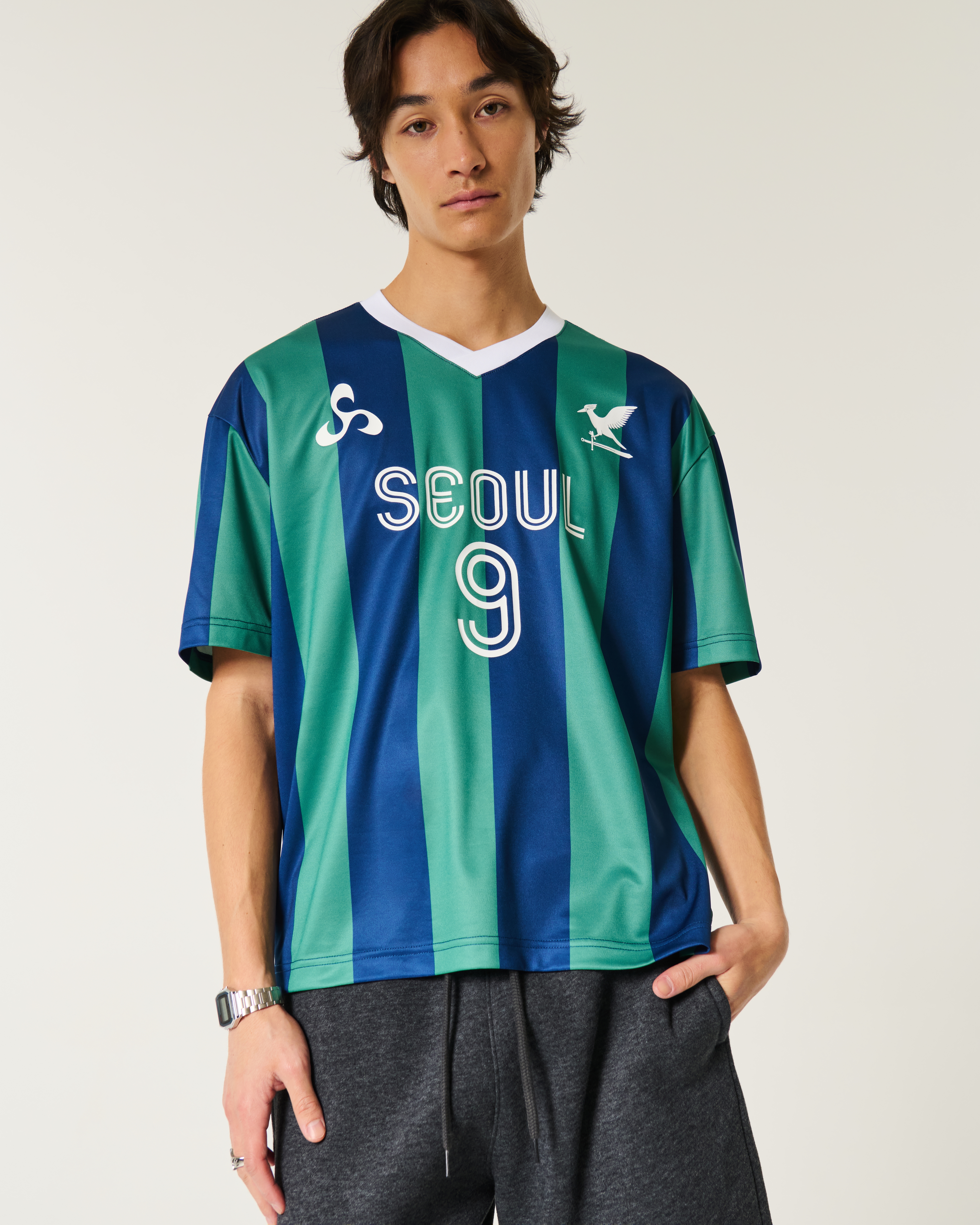 Tシャツ・カットソー 1993STUDIO [FC SEOUL] STRIKER GRAPHIC T-SHIRT 4FK1073 KIC_323-5263-00487-300_model1.