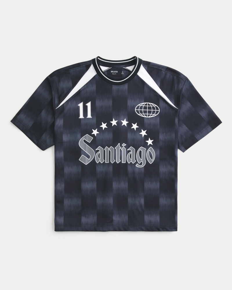 Boxy Santiago Graphic Soccer Jersey
