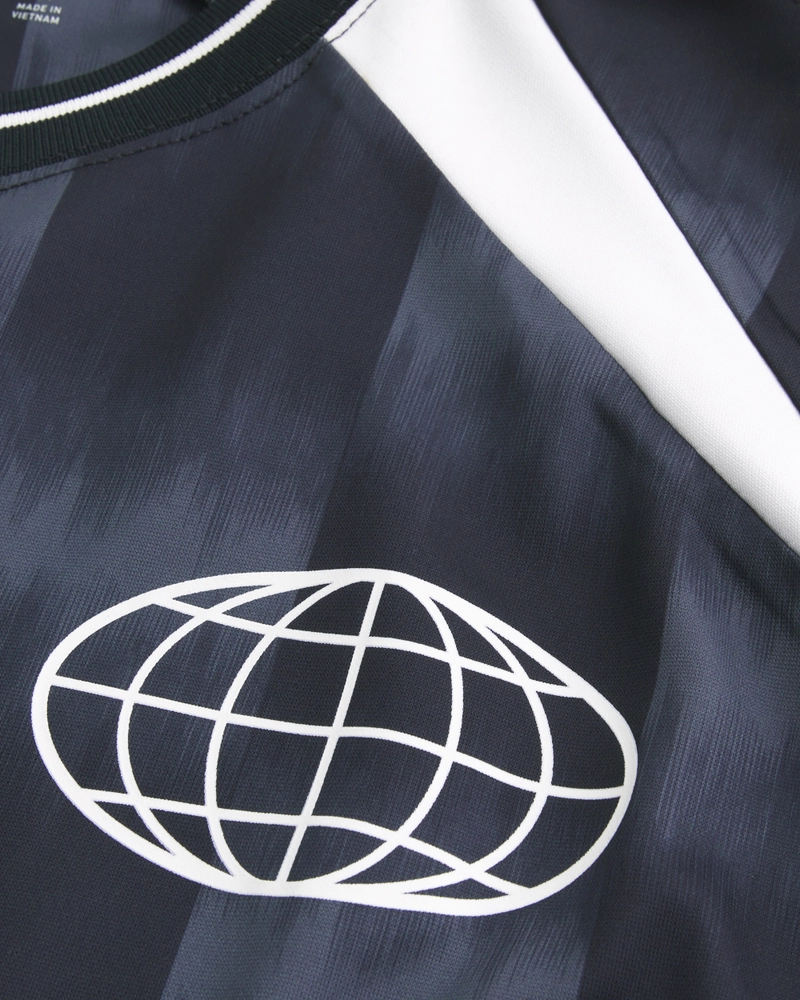 Boxy Santiago Graphic Soccer Jersey