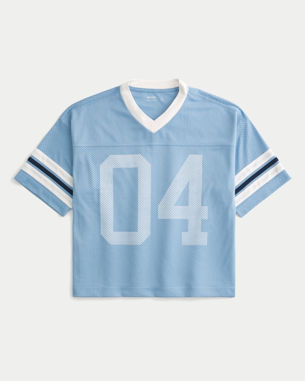 Men's Boxy Crop Number Graphic Jersey | Men's Sale | HollisterCo.com