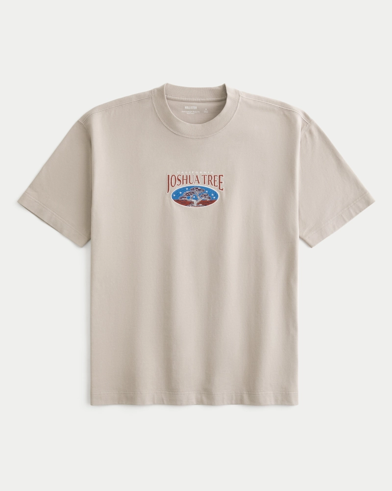 Boxy Heavyweight Joshua Tree Graphic Tee