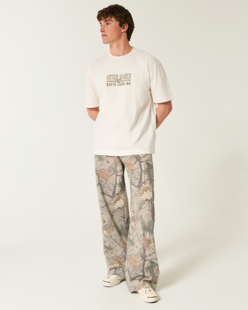 Boxy Heavyweight Outer Banks Graphic Tee