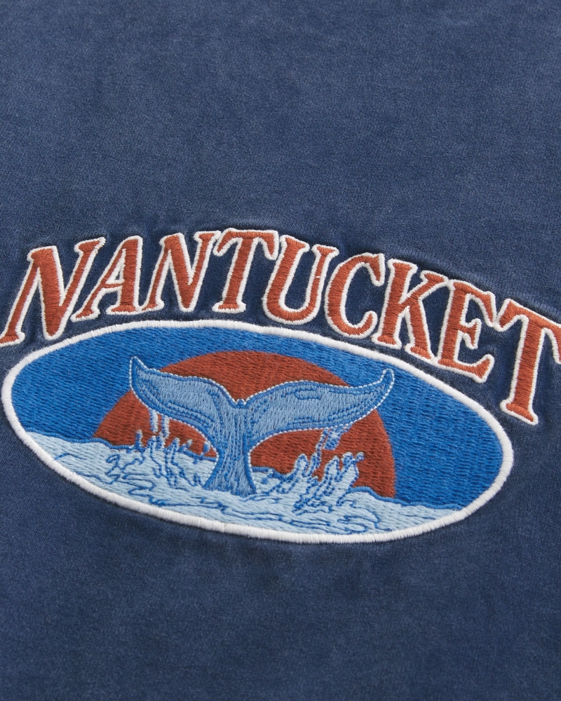 Boxy Heavyweight Nantucket Graphic Tee