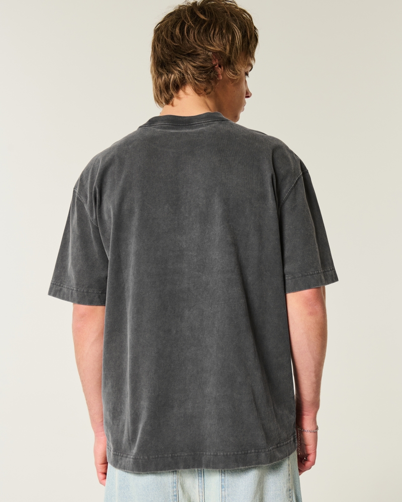 Boxy Heavyweight Costa Rica Graphic Tee