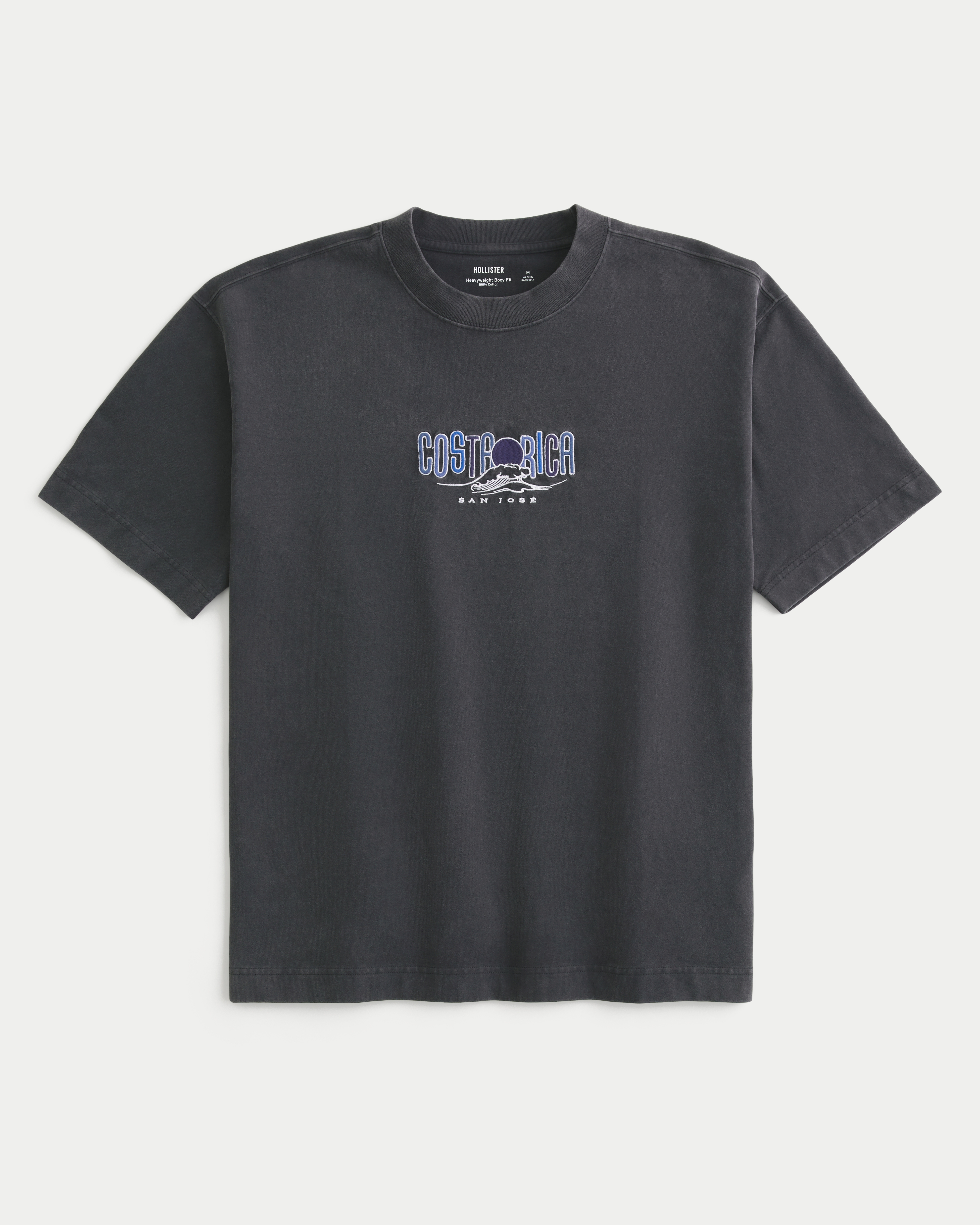 Boxy Heavyweight Costa Rica Graphic Tee