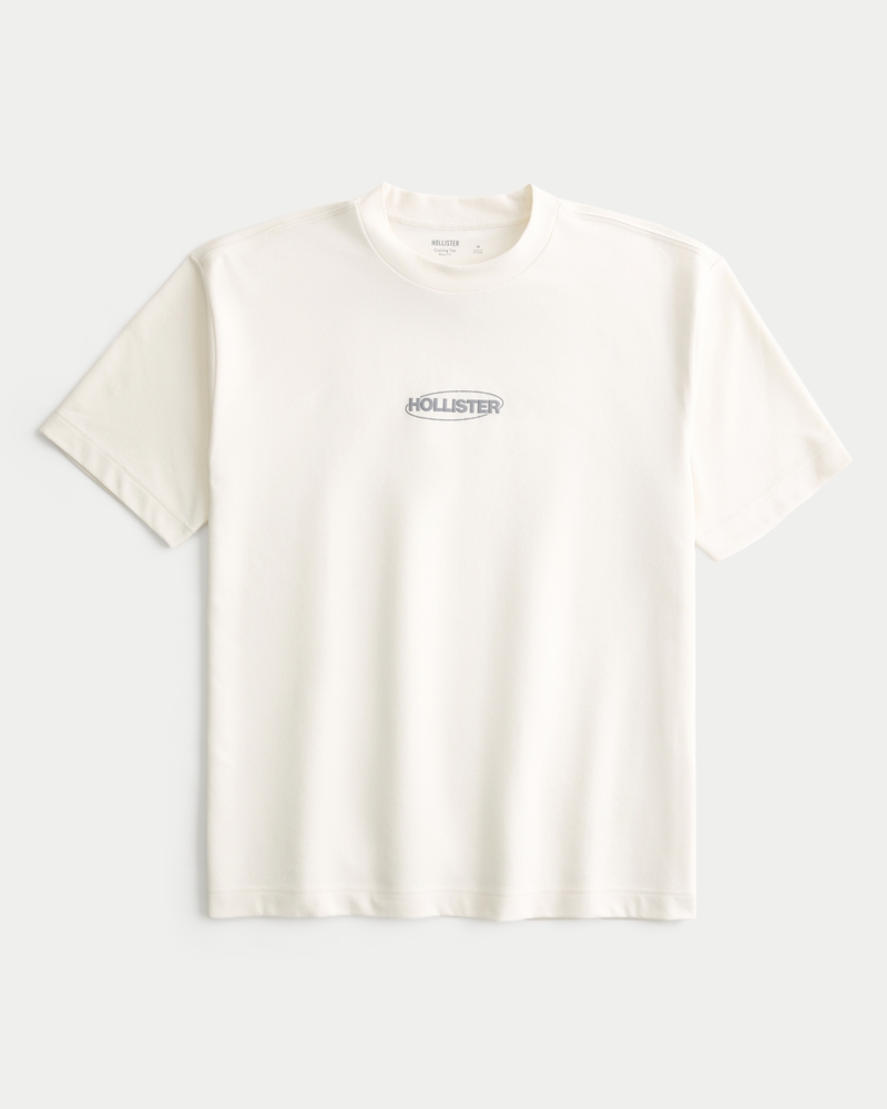 【KOOLOSET】Crop Box Logo Collar Tee Crop Box Logo Collar Tee (4color) - kooloset