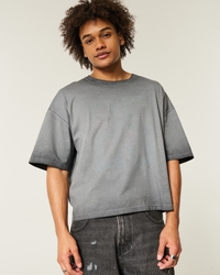 Baggy Crop Number Graphic Tee