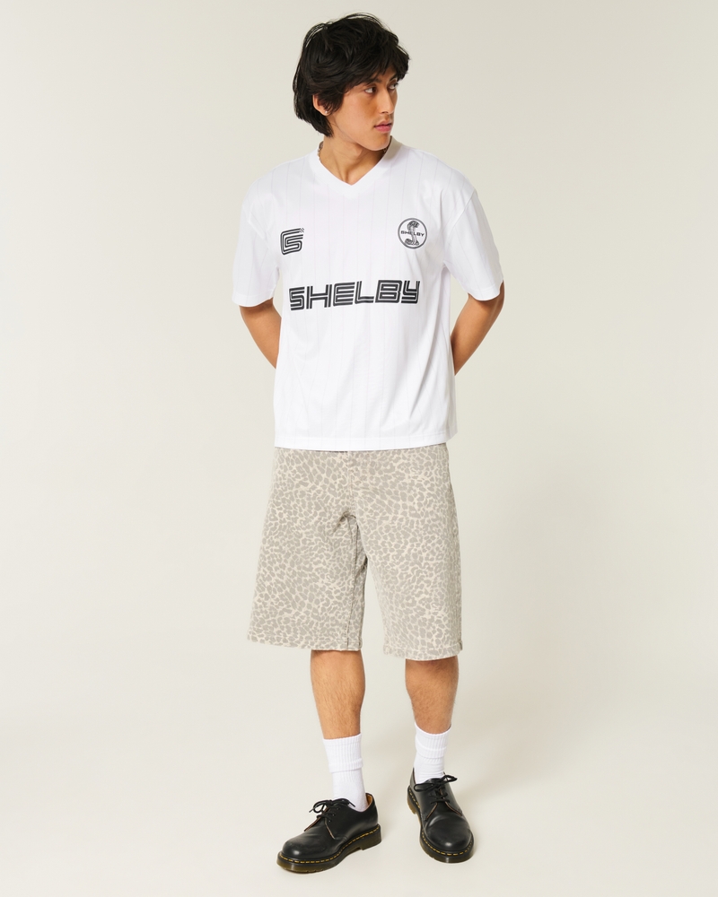 Boxy Shelby Graphic Soccer Jersey