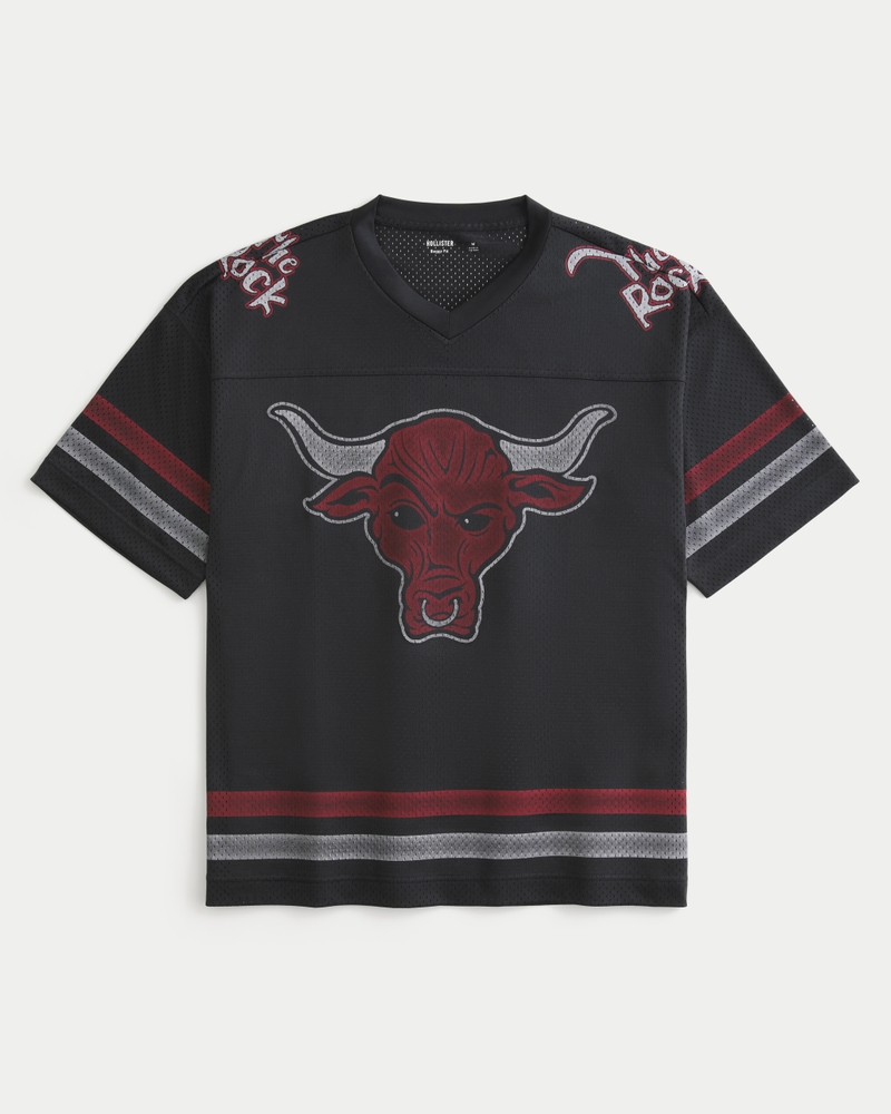 Baggy The Rock People's Champ Graphic Football Jersey