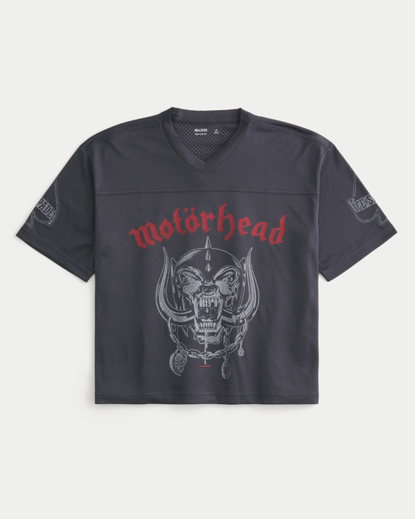 Boxy Crop Motörhead Graphic Jersey
